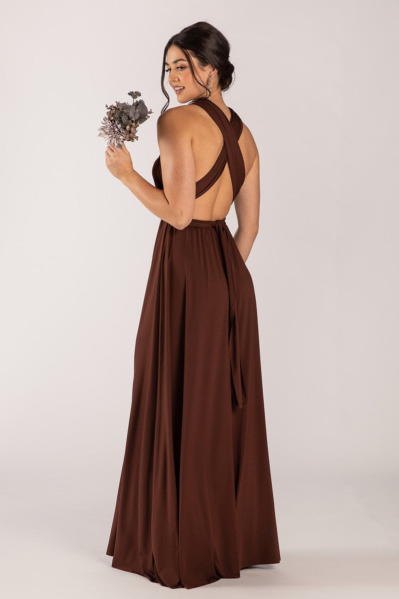 Classic Multiway Infinity Dress in Mahogany