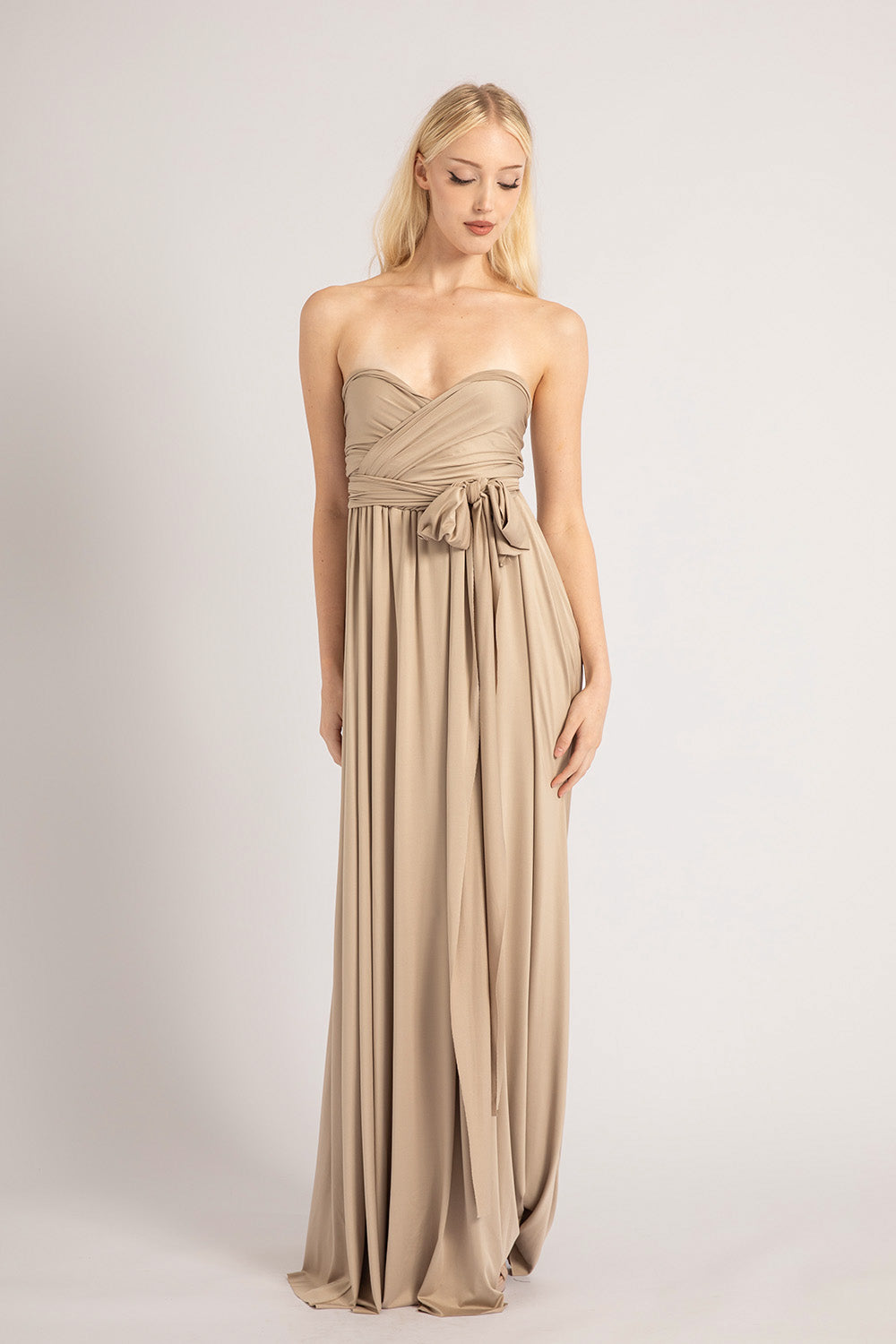 Classic Multiway Infinity Dress in Mocha