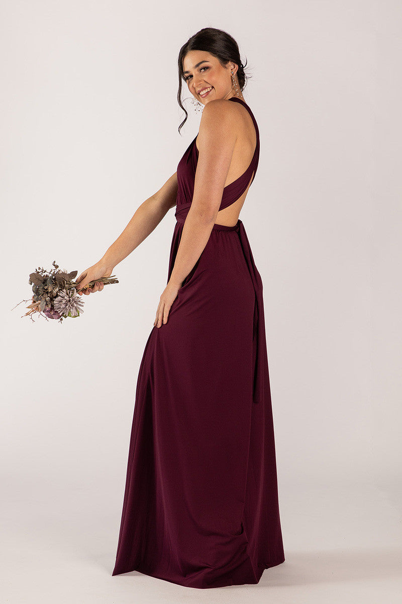 Classic Multiway Infinity Dress in Mulberry