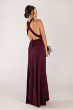 Classic Multiway Infinity Dress in Mulberry