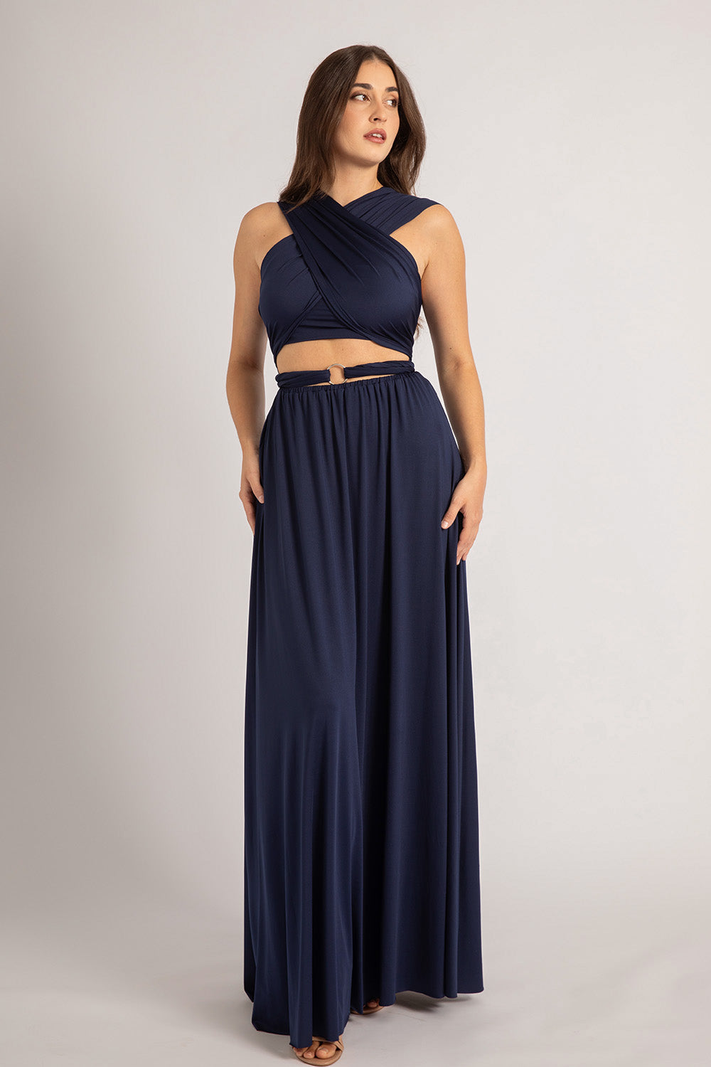 Classic Multiway Infinity Dress in Navy