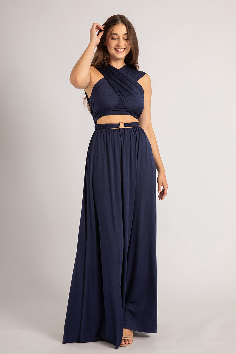 Classic Multiway Infinity Dress in Navy