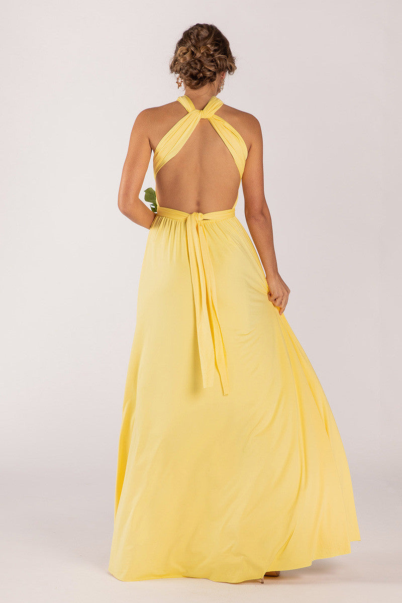 Classic Multiway Infinity Dress in Yellow - Evening Dresses | ModelChic Model Chic Classic Multiway Infinity Dress in Yellow - Evening Dresses | ModelChic Model Chic
