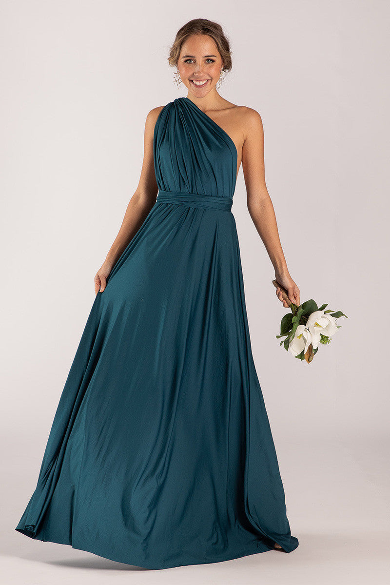 Classic Multiway Infinity Dress in Peacock