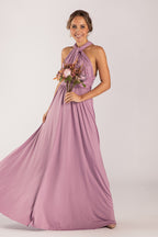 Classic Multiway Infinity Dress in Dusty Purple