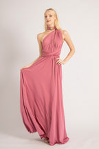 Classic Multiway Infinity Dress in Plum Rose