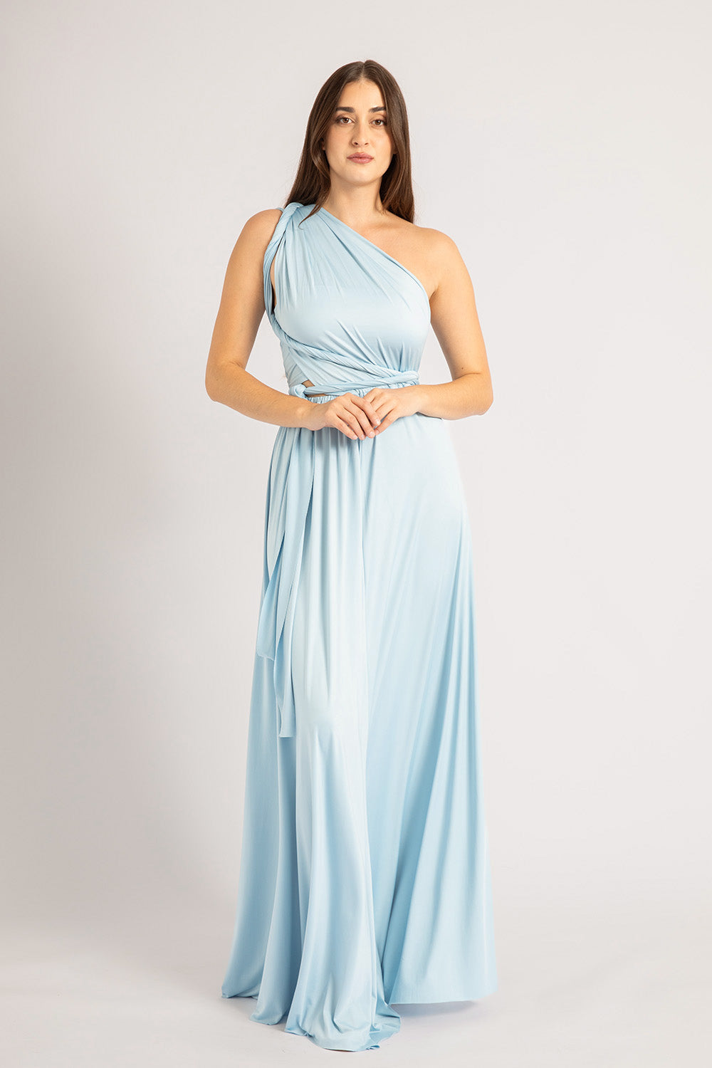 Classic Multiway Infinity Dress in Powder Blue