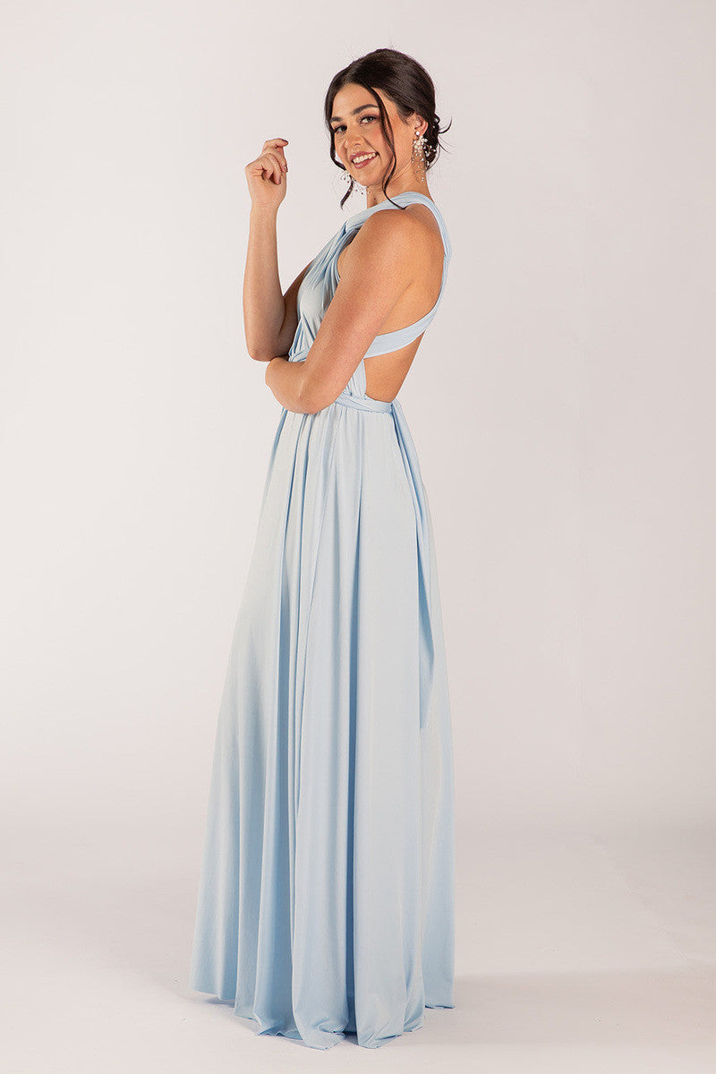 Classic Multiway Infinity Bridesmaid Dress In Powder Blue - Formal Dresses For Sale | ModelChic Model Chic Classic Multiway Infinity Bridesmaid Dress In Powder Blue - Formal Dresses For Sale | ModelChic Model Chic