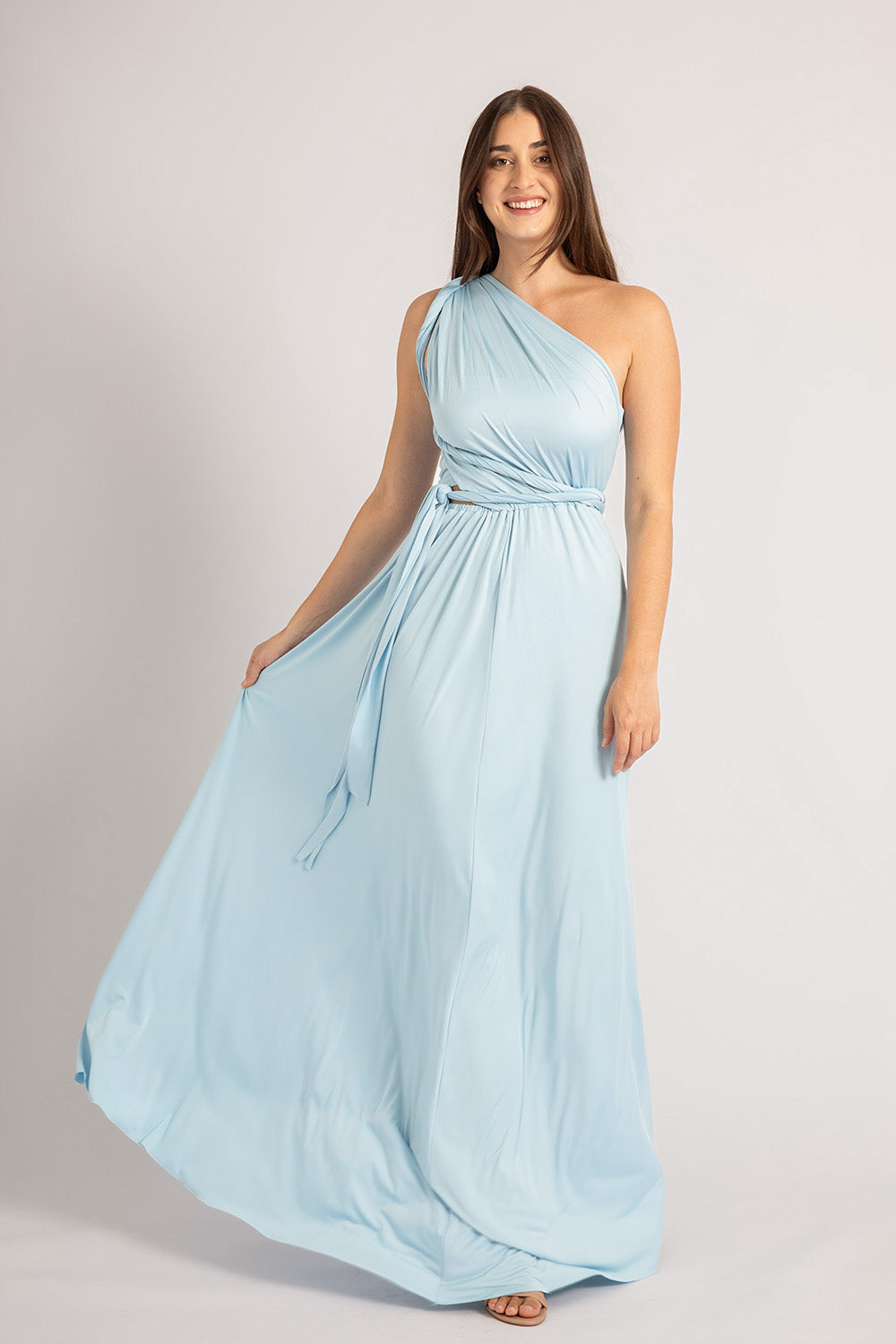 Classic Multiway Infinity Dress in Powder Blue