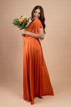 Classic Multiway Infinity Dress in Rustic Orange