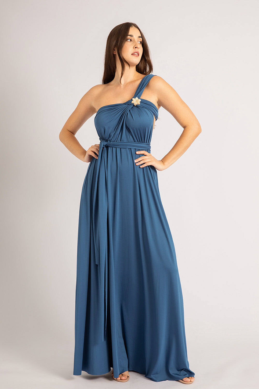 blue sapphire dresses bridesmaids Classic Multiway Infinity Bridesmaid Dress In Sapphire - Formal Dresses For  Sale