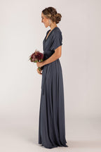 Classic Multiway Infinity Dress in Slate Blue