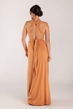 Classic Multiway Infinity Dress in Tan