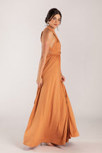 Classic Multiway Infinity Dress in Tan