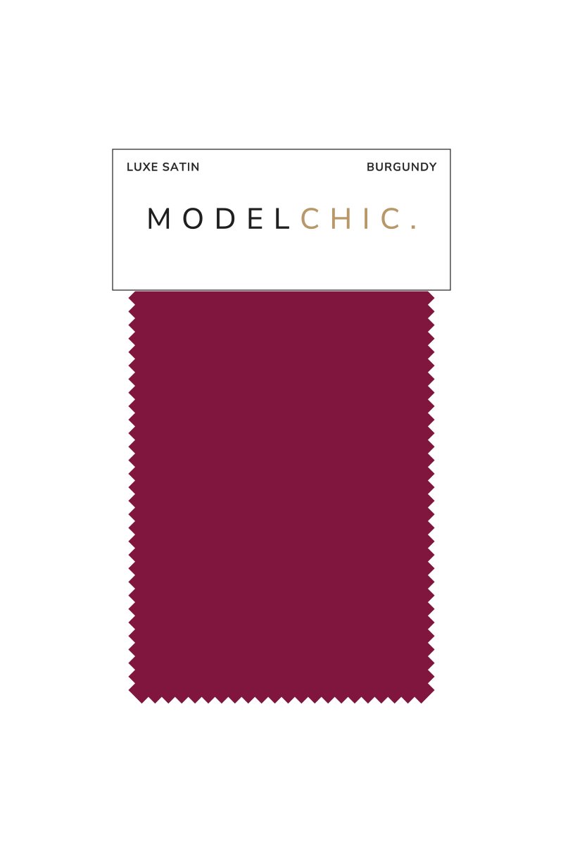 Fabric Sample for Luxe Satin Ballgown Multiway Dresses