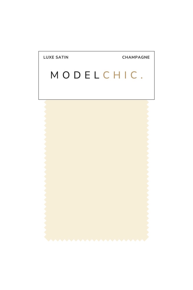 Fabric Sample for Luxe Satin Ballgown Multiway Dresses