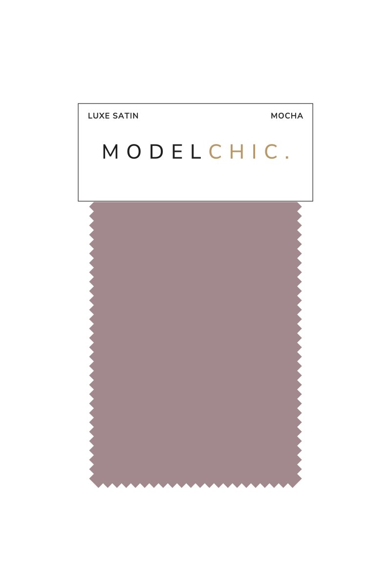 Fabric Sample for Luxe Satin Ballgown Multiway Dresses