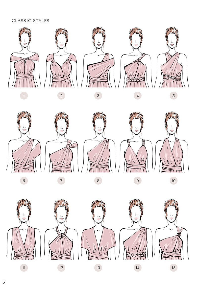 99 Ways To Tie An Infinity Dress | Model Chic 99 Ways To Tie An Infinity Dress | Model Chic
